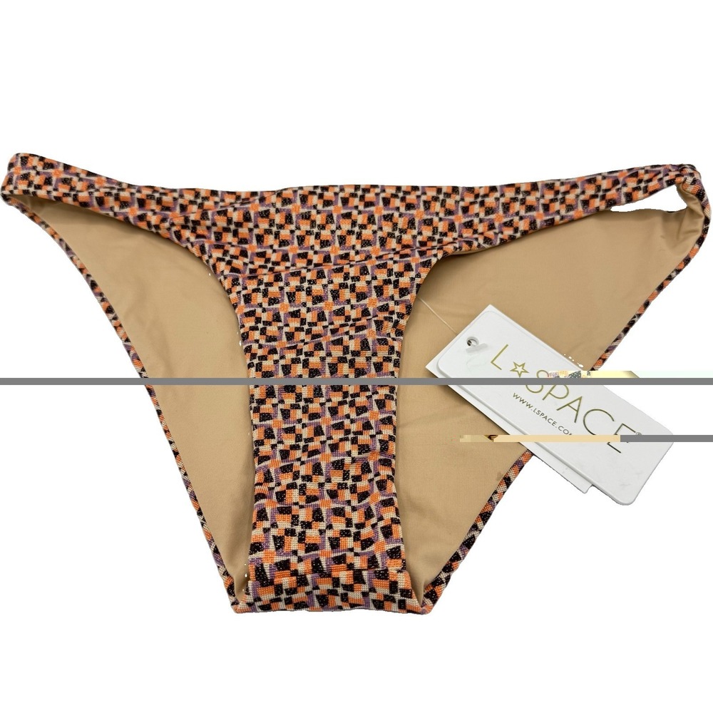 L*Space Camacho Classic Bikini Bottom XS Kaleidoscope Print NWT SHCMC21P